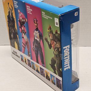 Fortnite Squad Mode Cuddle Team Leader Figures Weapons Harvest Tools NEW 8+